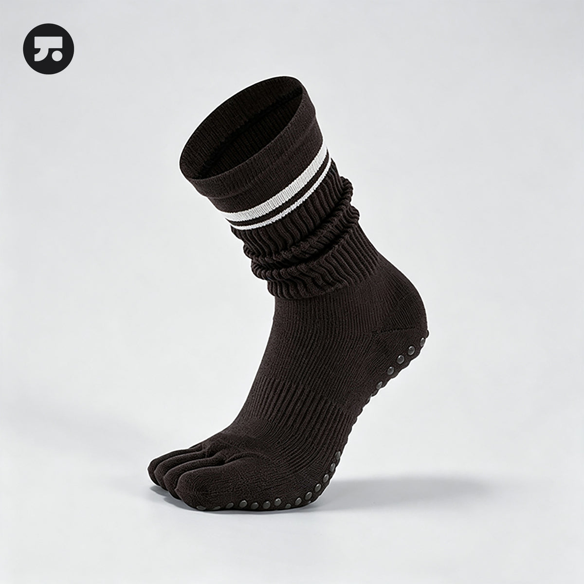 Full Toe Slouch Grip Socks